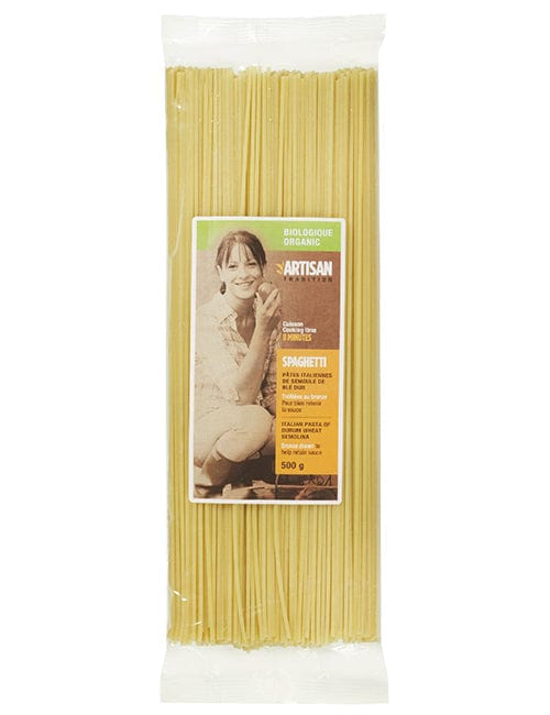 ARTISAN Épicerie Pâtes spaghetti bio 500g