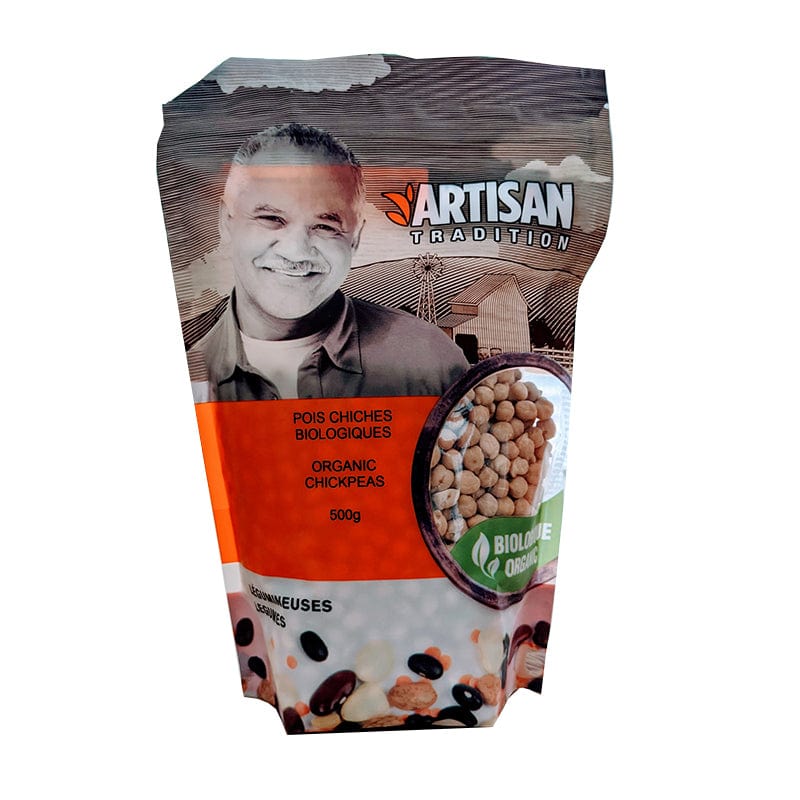 ARTISAN Épicerie Pois chiches bio 500g