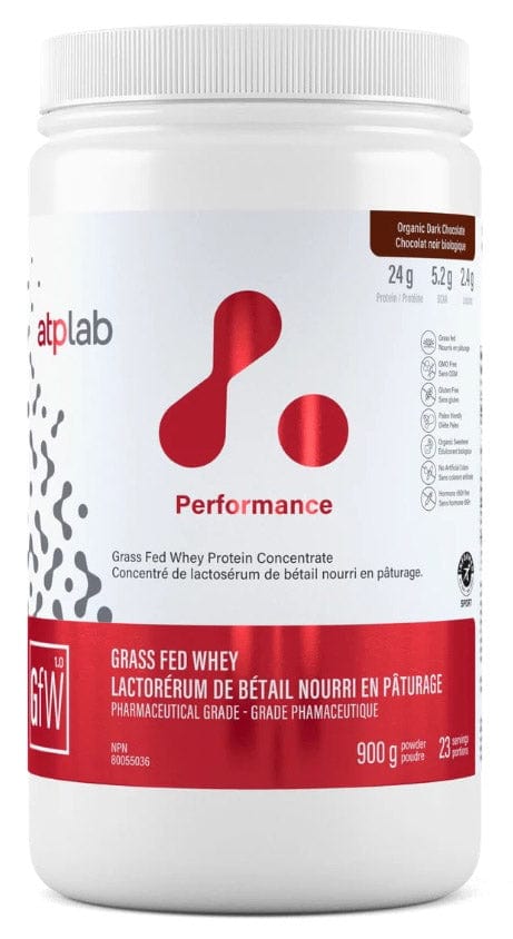ATP (ATHLETIC THERAPEUTIC PHARMA) Suppléments Lactosérum de bétail nourri en pâturage chocolat noir bio  900g