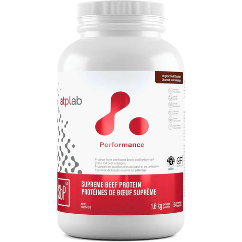 ATP (ATHLETIC THERAPEUTIC PHARMA) Suppléments Protéines de bœuf suprême bio (chocolat noir)   1,6kg