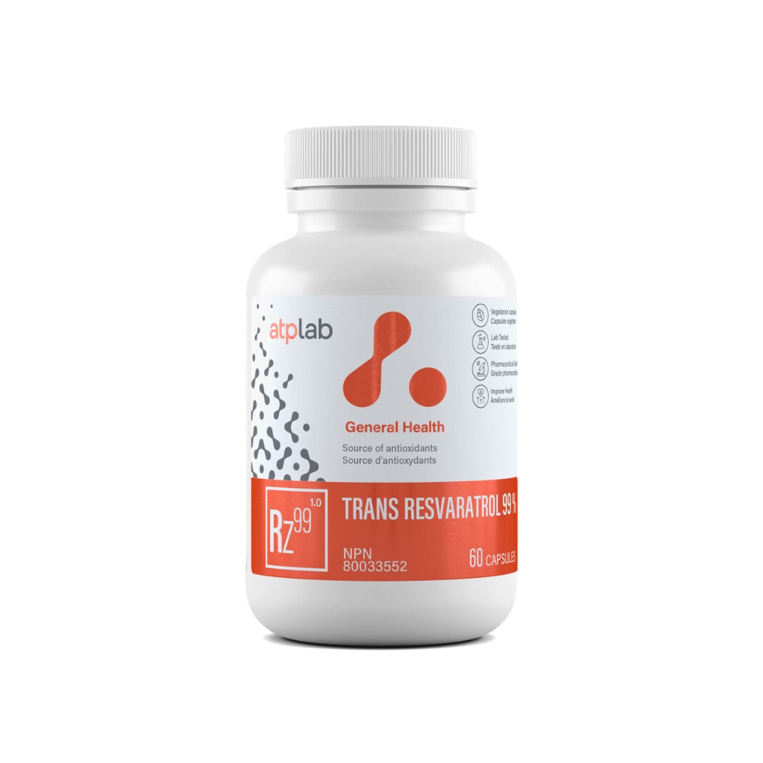 ATP (ATHLETIC THERAPEUTIC PHARMA) Suppléments Trans-resveratrol 99% 60caps