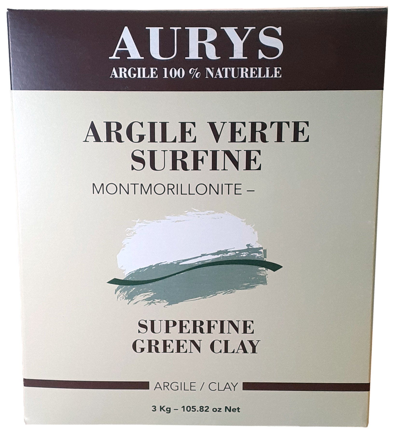 AURYS Soins & beauté Argile verte surfine 3kg
