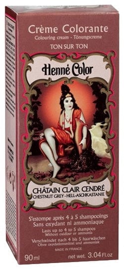 AURYS Soins & beauté Crème colorante châtain clair cendré  90ml