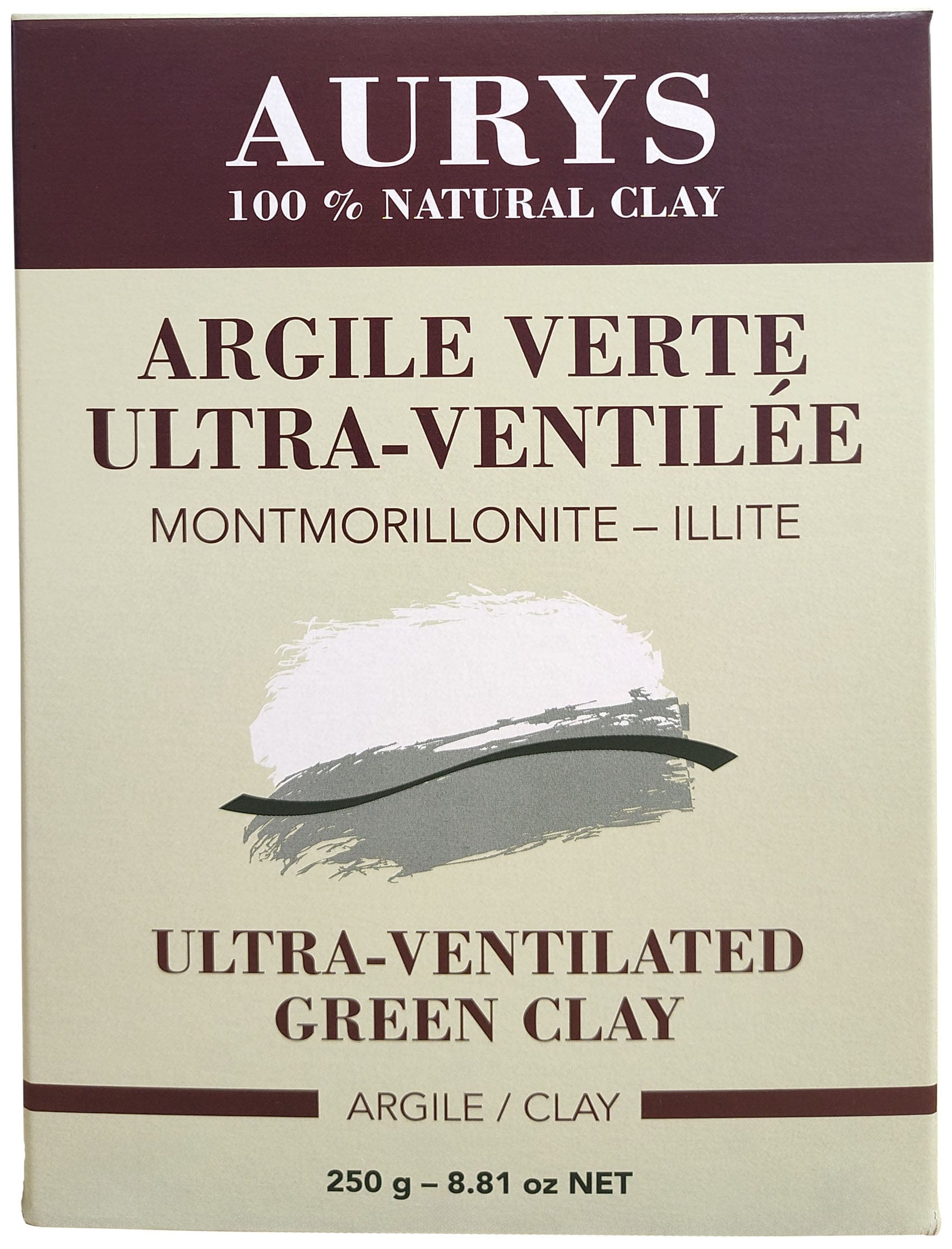 AURYS Suppléments Argile verte ultra ventilée 250g