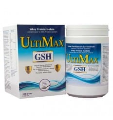 AURYS Suppléments Ultimax GSH isolat protéique de petit-lait (concentré 95% de protéines) 300g