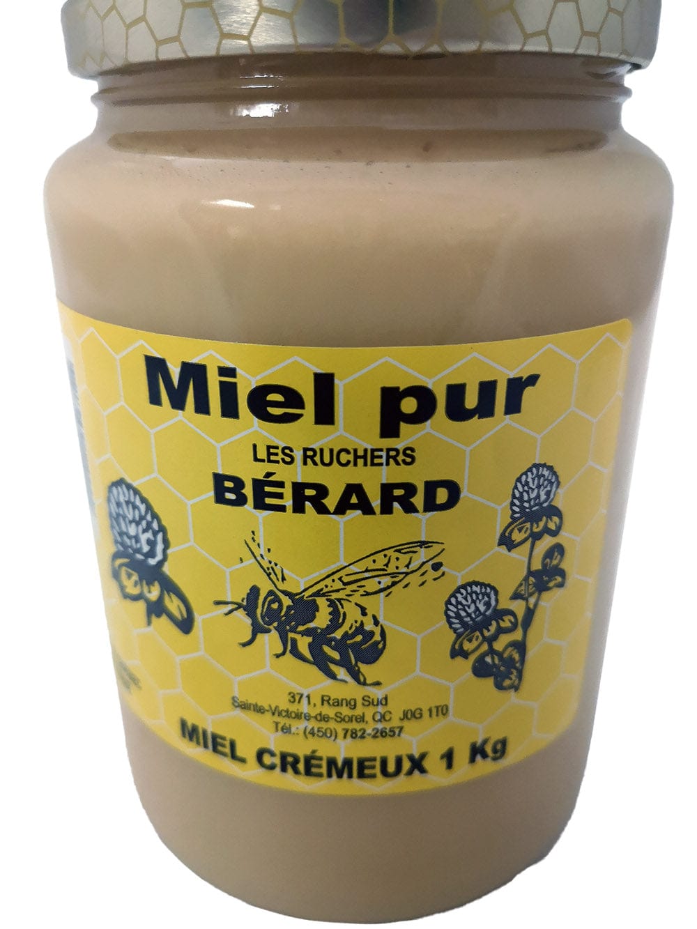 BÉRARD Épicerie Miel crémeux 1 kg
