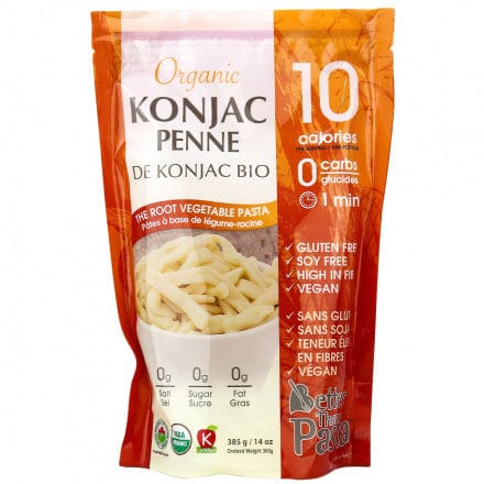 BETTER THAN NOODLE Épicerie Penne de konjac bio 385g