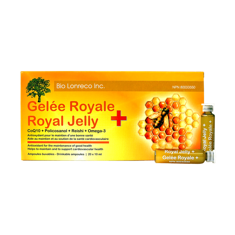 BIO LONRECO Suppléments Gelée royale+ 20x10ml