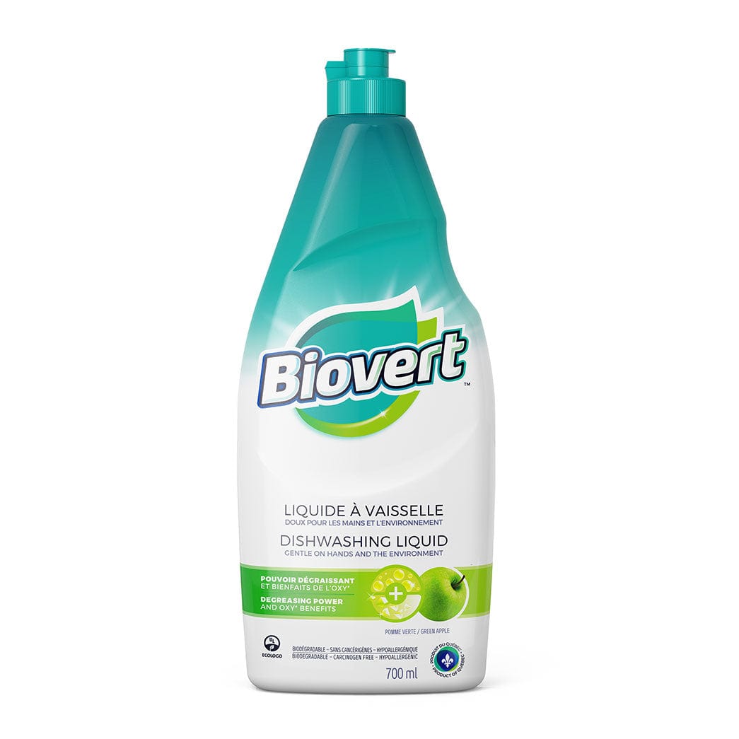 BIO-VERT Épicerie Liquide vaisselle pomme 700ml