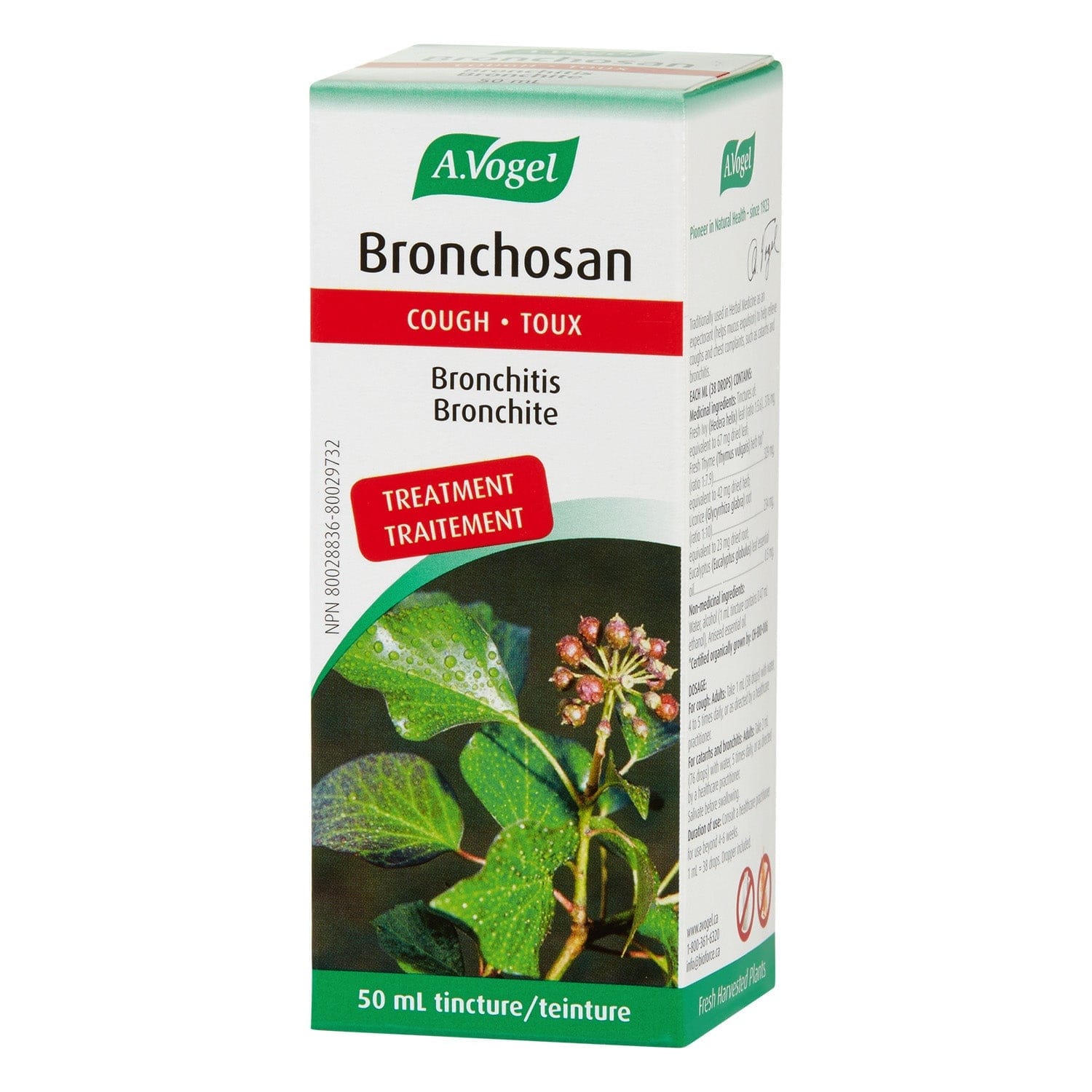 BIOFORCE (A. VOGEL) Suppléments Bronchosan (toux / bronchite) 50ml