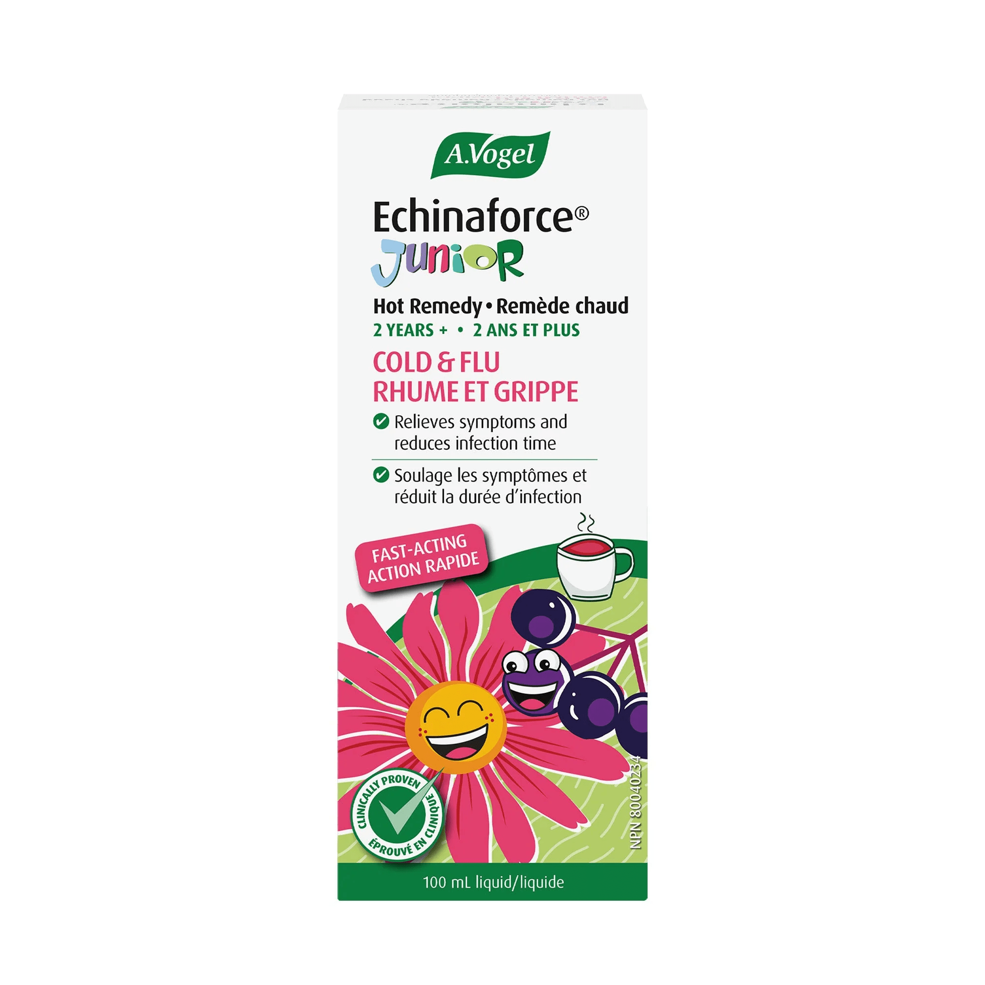 BIOFORCE (A. VOGEL) Suppléments Echinaforce remède chaud junior 100ml