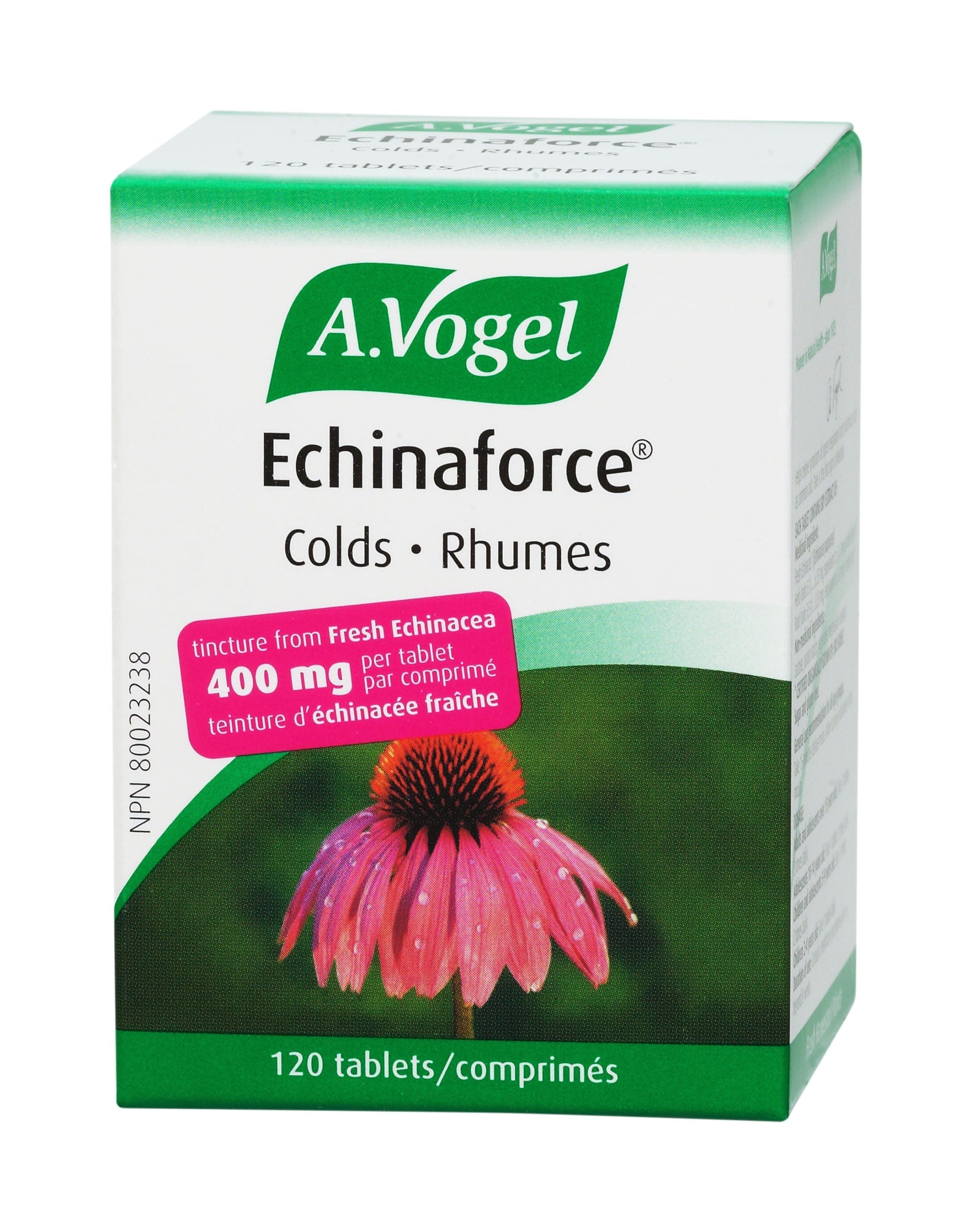 BIOFORCE (A. VOGEL) Suppléments Échinaforce rhumes (immun-defense) 120comp