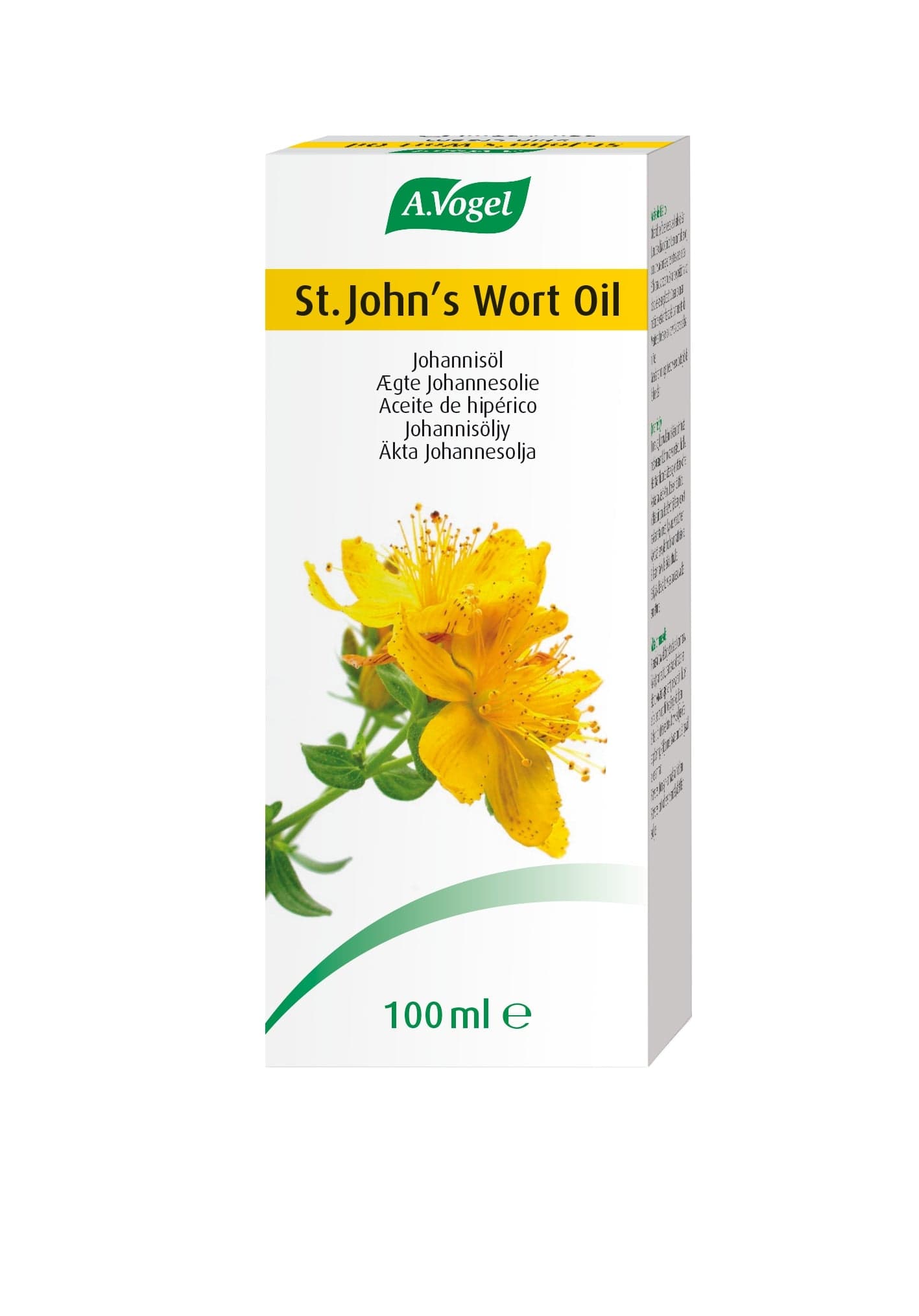 BIOFORCE (A. VOGEL) Suppléments Huile de millepertuis (inflammation mineure de la peau) 100ml