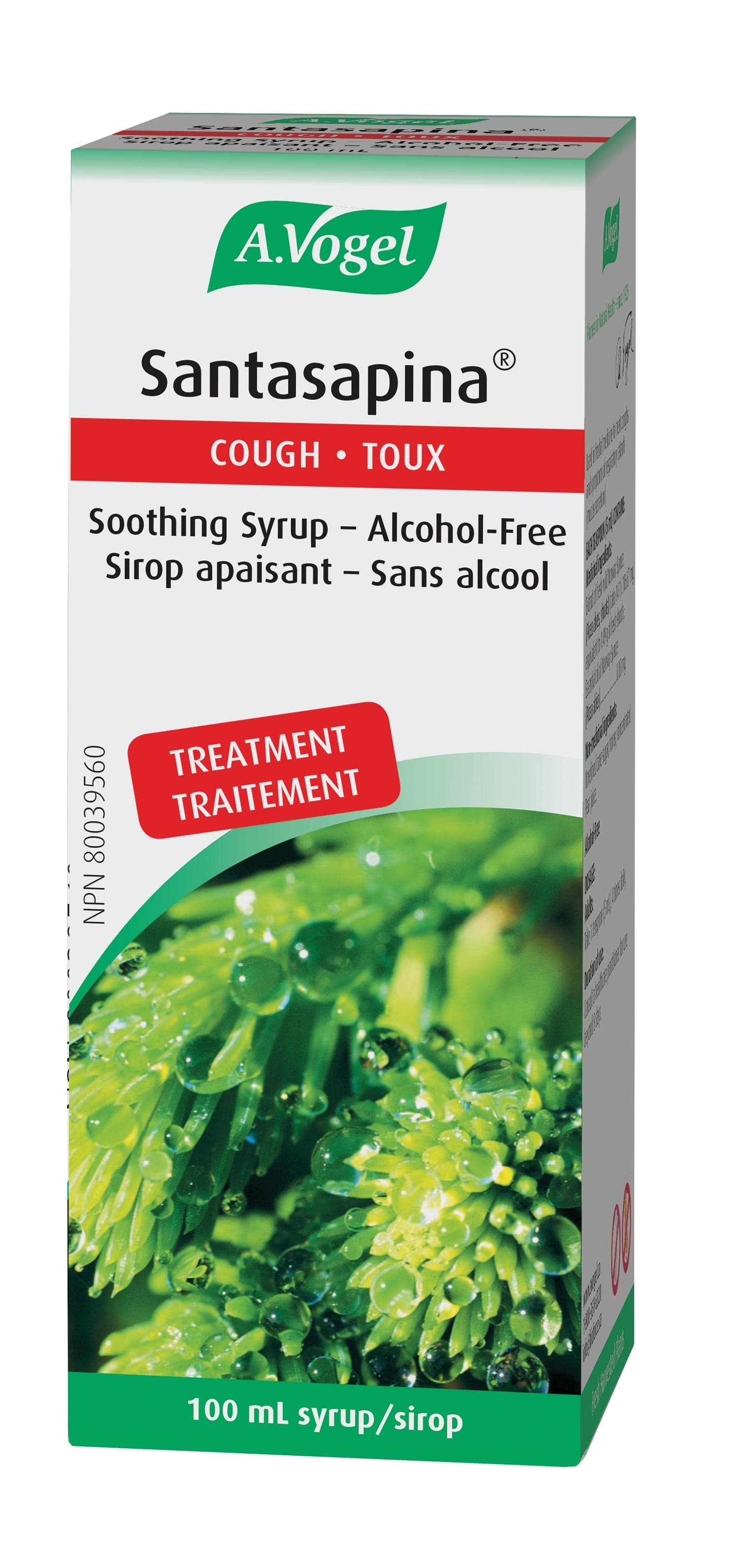 BIOFORCE (A. VOGEL) Suppléments Sirop sapin apaisant (contre la toux sans-alcool) 100ml