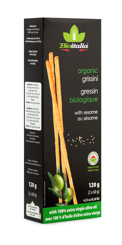 BIOITALIA Épicerie Gressin au sésame bio 120g