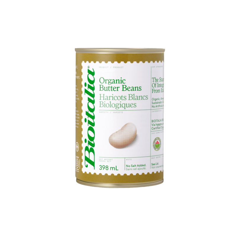 BIOITALIA Épicerie Haricots blancs bio 398ml