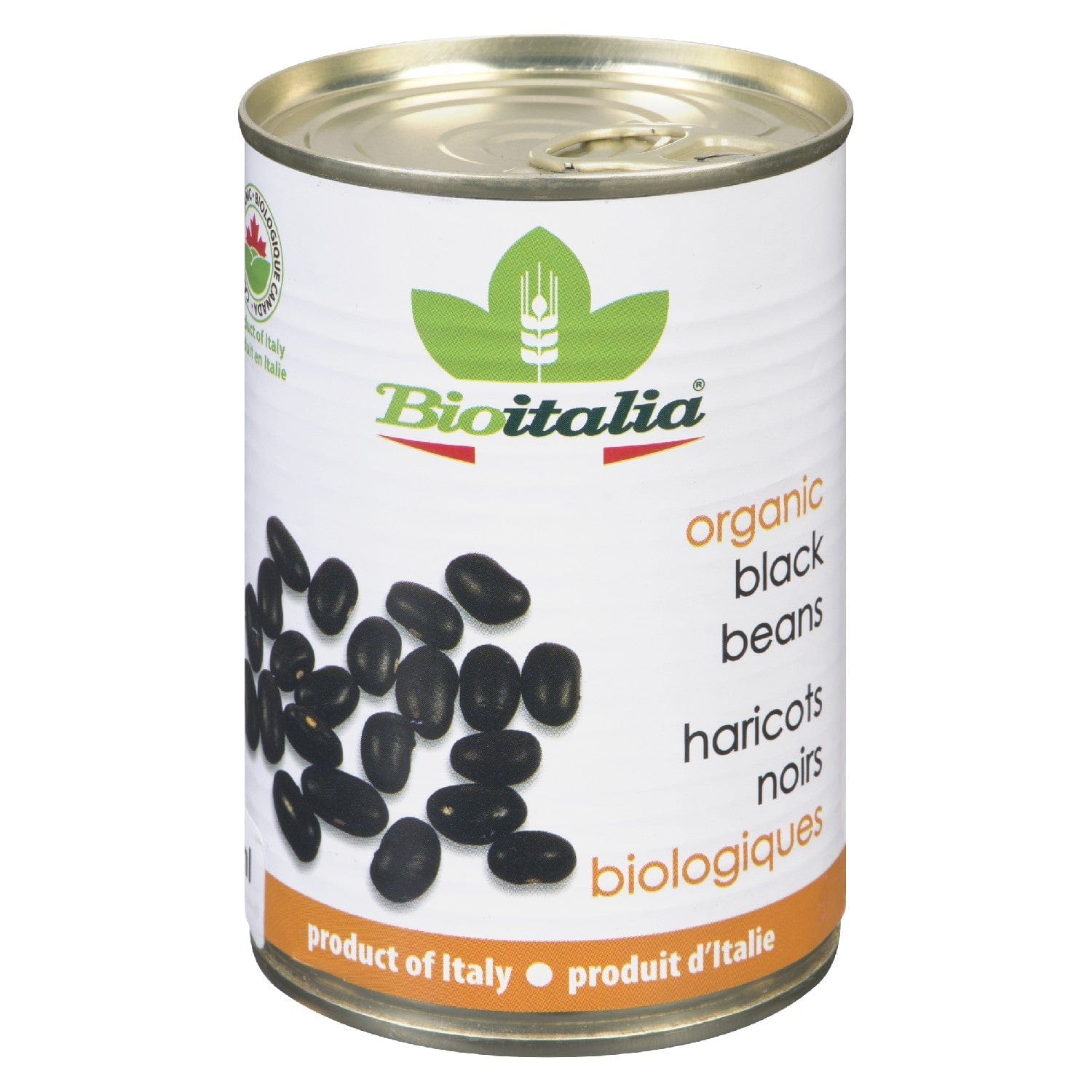 BIOITALIA Épicerie Haricots noirs bio 398ml