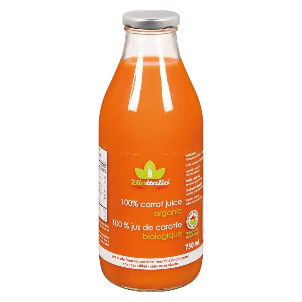 BIOITALIA Épicerie Jus de carottes bio 750ml