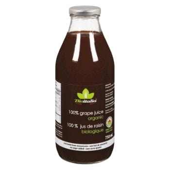 BIOITALIA Épicerie Jus de raisins bio 750ml