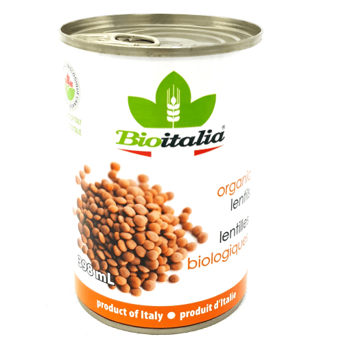 BIOITALIA Épicerie Lentilles bio 398ml