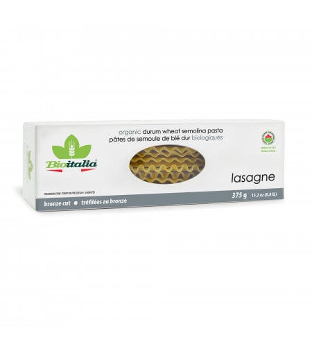 BIOITALIA Épicerie Pâte de semoule de blé du lasagne bio 375g