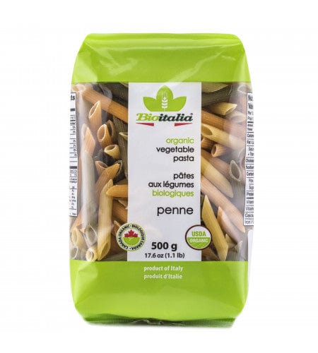 BIOITALIA Épicerie Pâtes penne légumes bio 500g