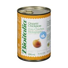 BIOITALIA Épicerie Pois chiches bio 398ml