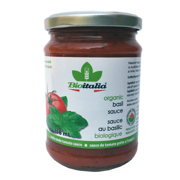 BIOITALIA Épicerie Sauce basilic bio 358ml
