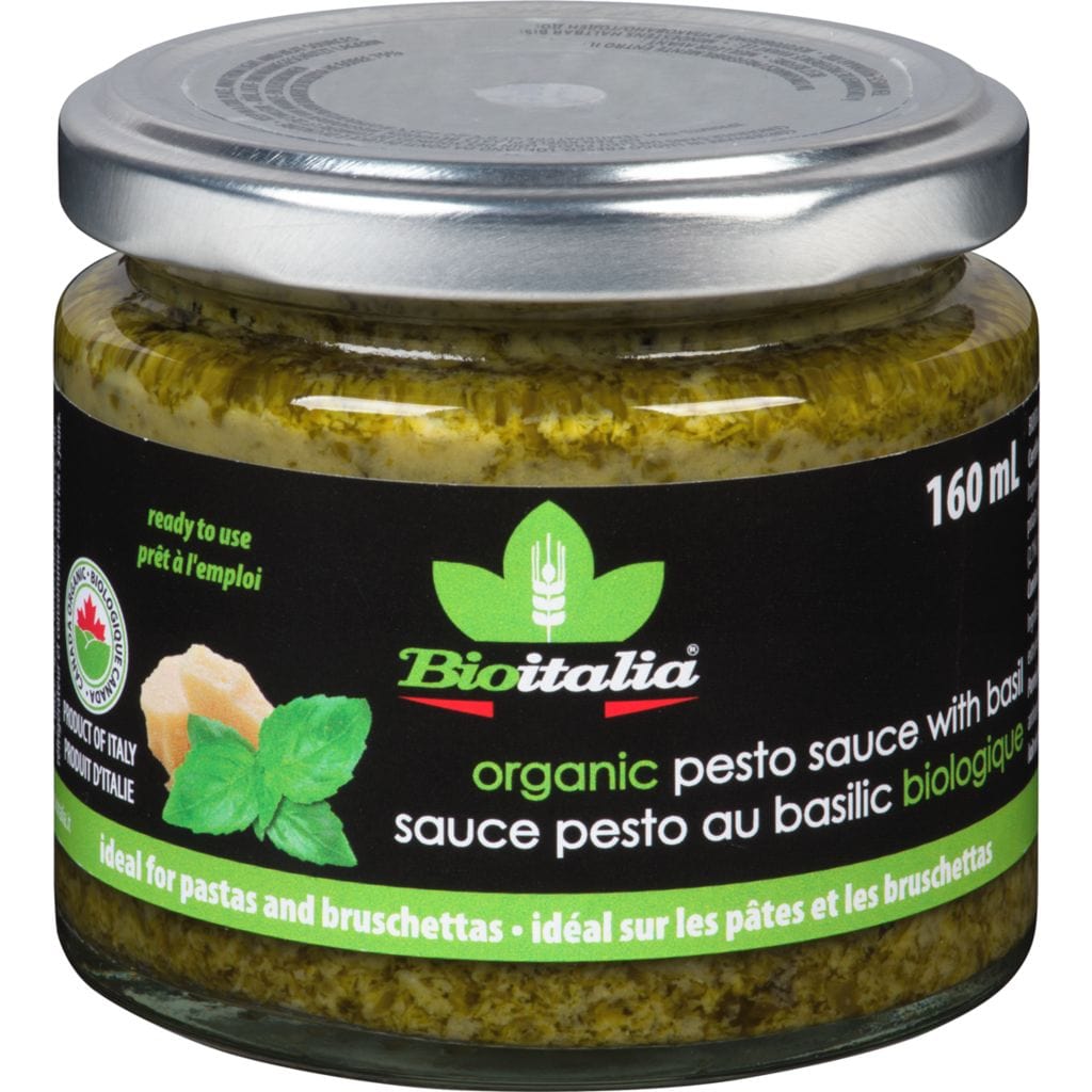 BIOITALIA Épicerie Sauce pesto basilic bio 160ml