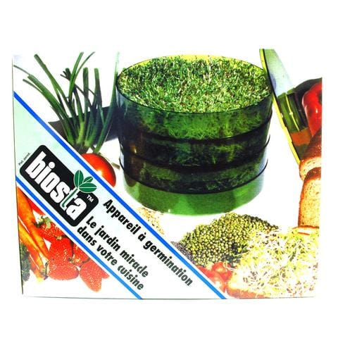 BIOSTA Épicerie Germoir à étages vert  un