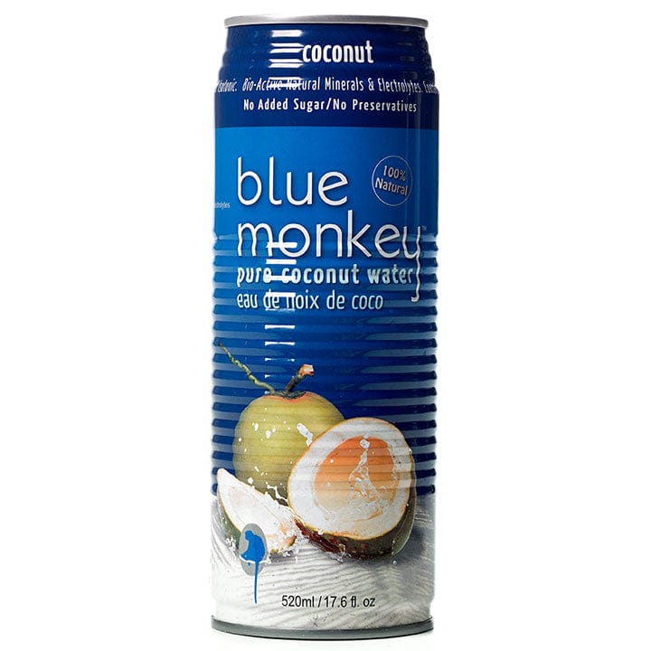 BLUE MONKEY Épicerie Eau de noix coco 520ml
