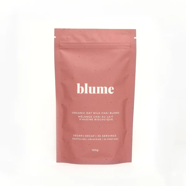 BLUME Épicerie Mélange chai au lait d'avoine bio 100g (30 portions)