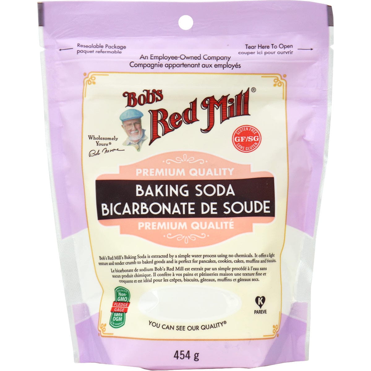 BOB'S RED MILL Épicerie Bicarbonate de soude 454g