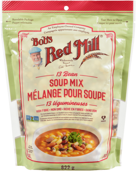 BOB'S RED MILL Épicerie Mélange pour soupe 13 légumineuses 822g