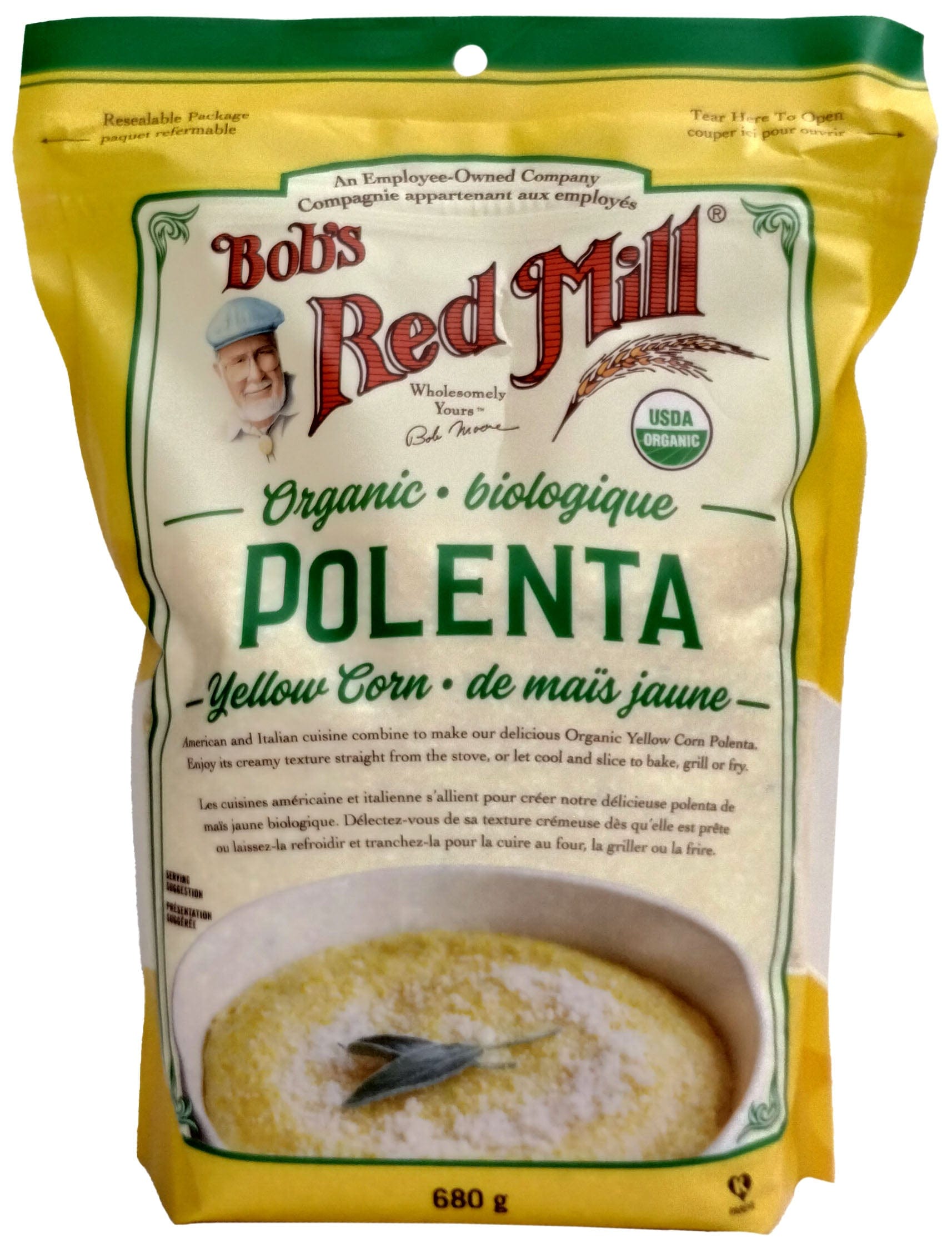 BOB'S RED MILL Épicerie Polenta bio 680g