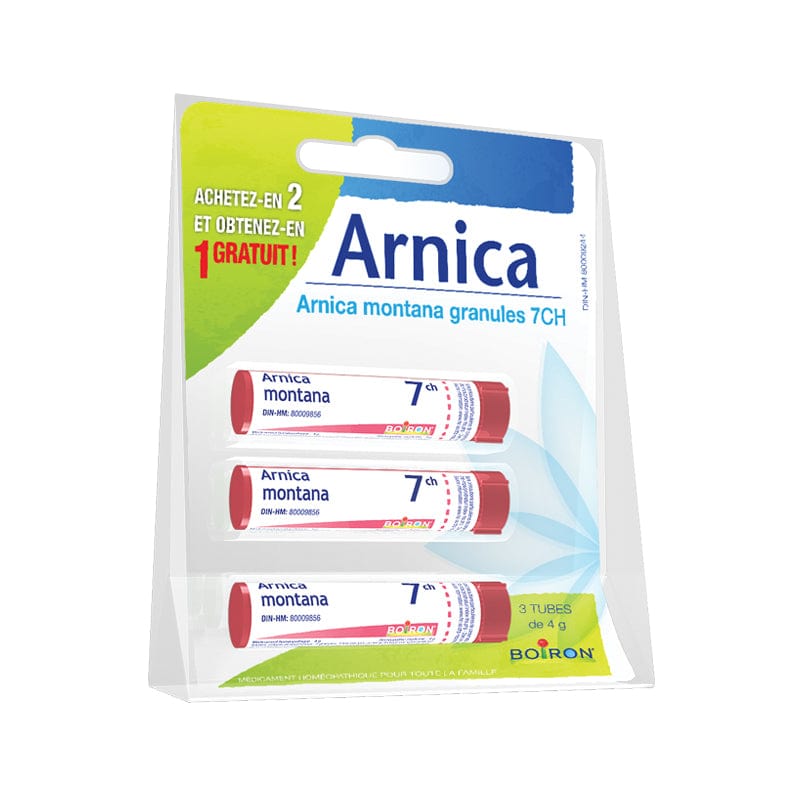 BOIRON LABORATOIRE Suppléments Arnica blister 7ch (granules) 1X3