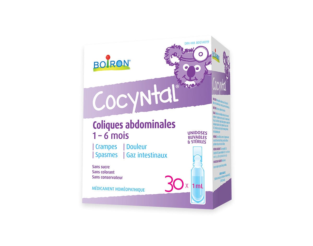 BOIRON LABORATOIRE Suppléments Cocyntal (coliques abdominales 1-6 mois) 30x1ml