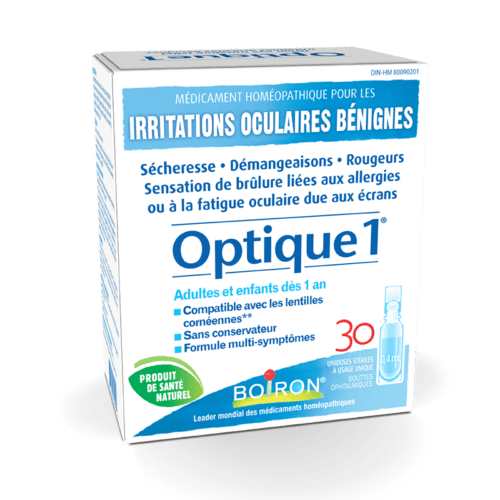 BOIRON LABORATOIRE Suppléments Optique 1 (irritations occulaires bénignes) 30un