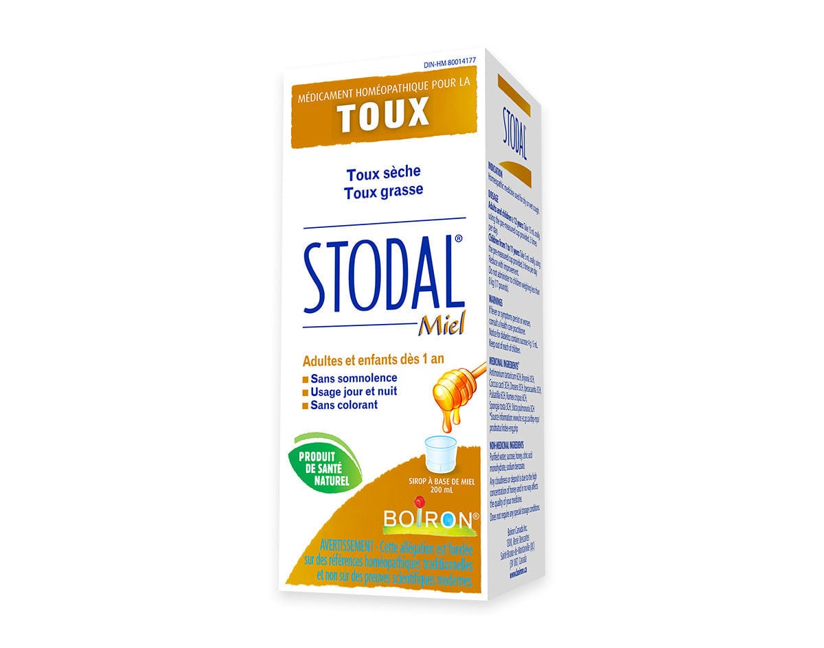 BOIRON LABORATOIRE Suppléments Stodal sirop au miel (toux grasse ou sèche) 200ml