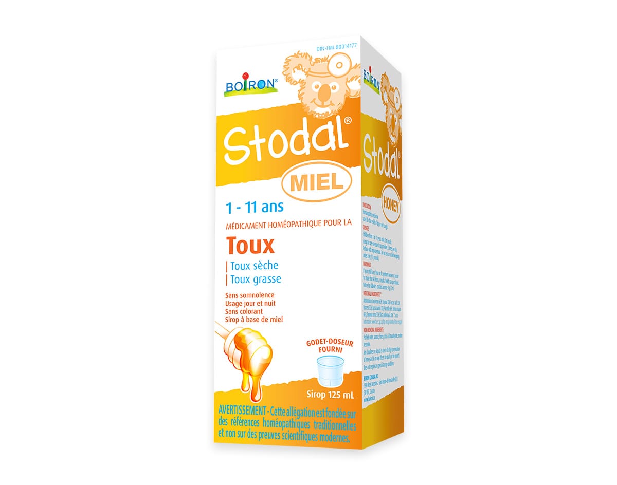 BOIRON LABORATOIRE Suppléments Stodal (sirop miel pour enfants 1-11 ans) (toux) 125ml