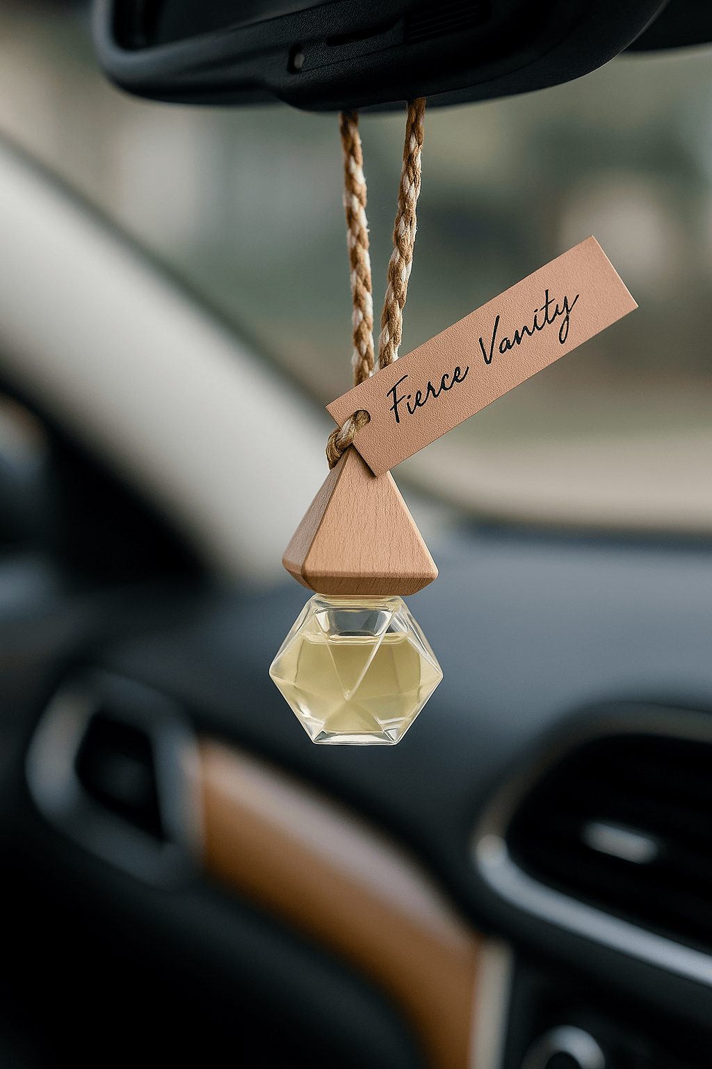 BOUTIQUE CADEAUX Boutique cadeaux Diffuseur pour voiture au vétiver, rose, géranium et lavande (1un)