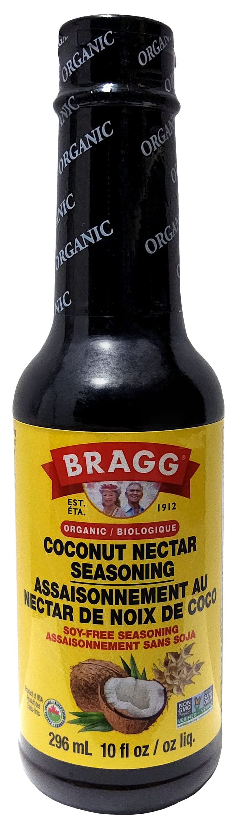 BRAGG Épicerie Assaisonnement au nectar de noix de coco bio 396ml