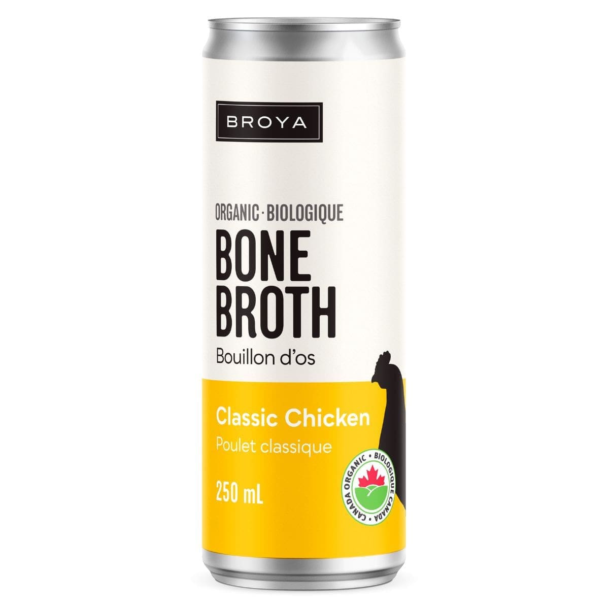 BROYA Épicerie Bouillon d'os de poulet bio 250ml
