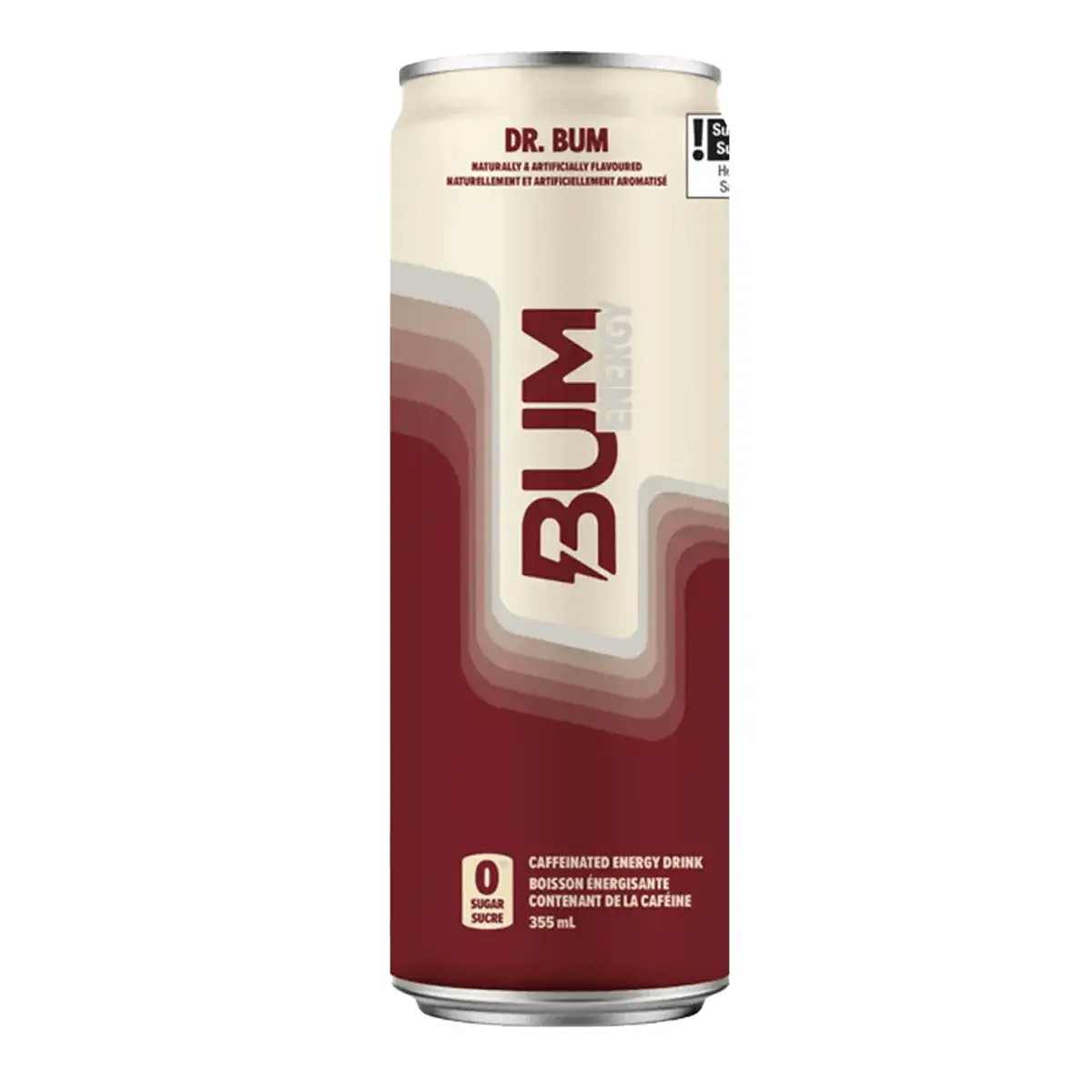 BUM ENERGY Suppléments Boisson énergisante avec caféine (dr.bum / cola, cerises & épices) 355ml
