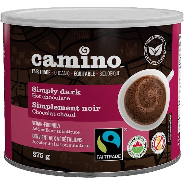 CAMINO Épicerie Chocolat chaud simplement noir biologique 275g