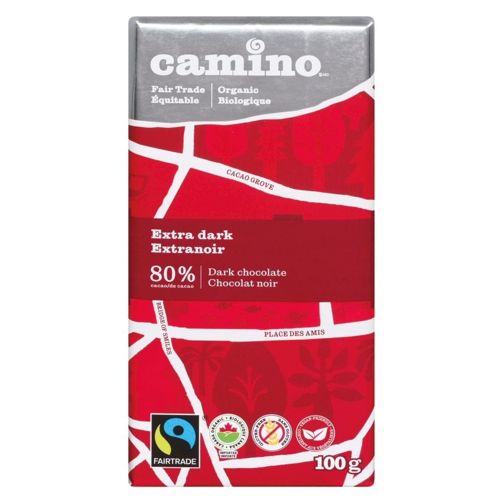 CAMINO Épicerie Chocolat noir 80% bio 100g