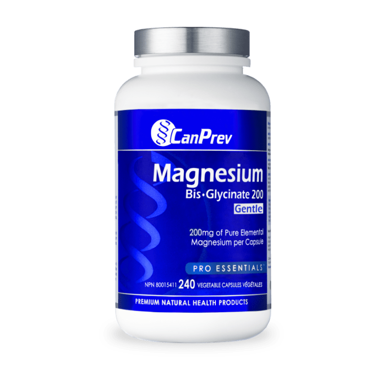 CANPREV Suppléments Magnesium bisglycinate 200 240vcaps