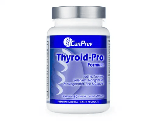 CANPREV Suppléments Thyroid-Pro formula 60vcaps