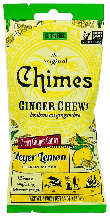 CHIMES Épicerie Bonbons  mous au gingembre et citron meyer 42,5g