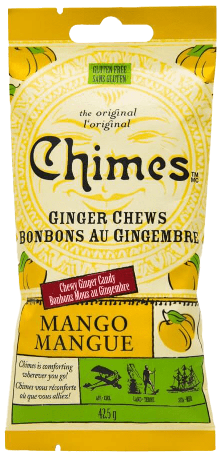 CHIMES Épicerie Bonbons mous au gingembre et mangue 42,5g